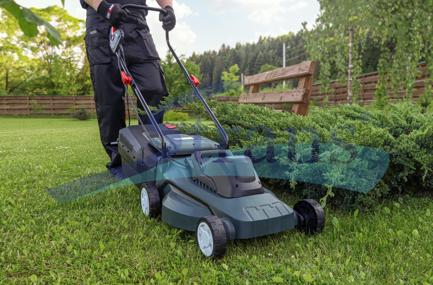Electric Lawn Mower Gut Meister 1600W 400Mm Em40016 buy in Ukraine